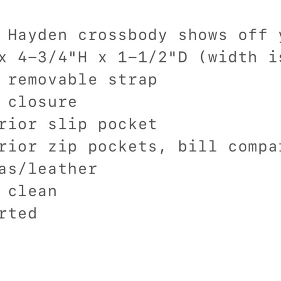 COACH
Signature Coated Canvas Hayden Crossbody with Removable Strap purse bag - Picture 8 of 17